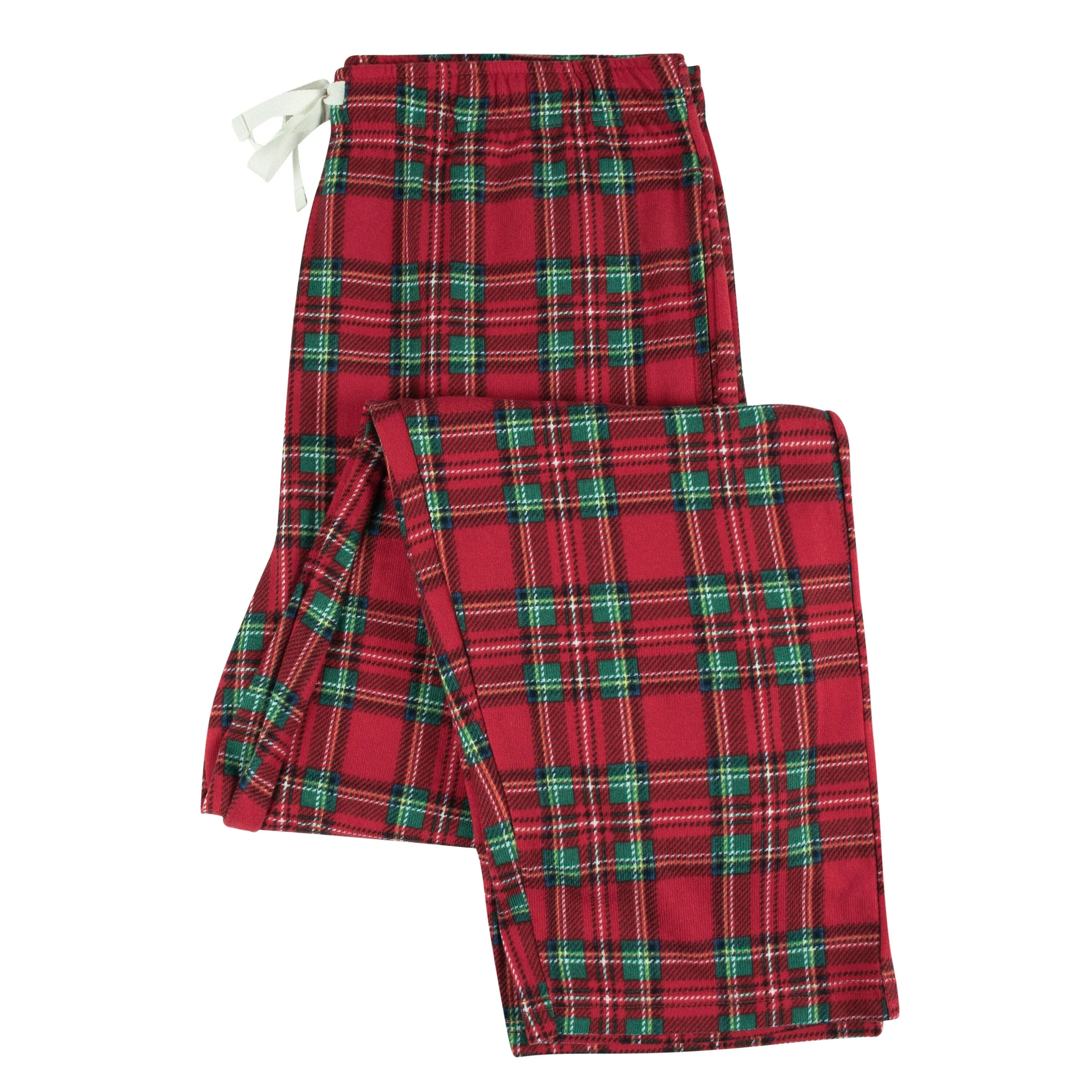 2-Piece Men's Stewart Plaid Hacci Pajama Set