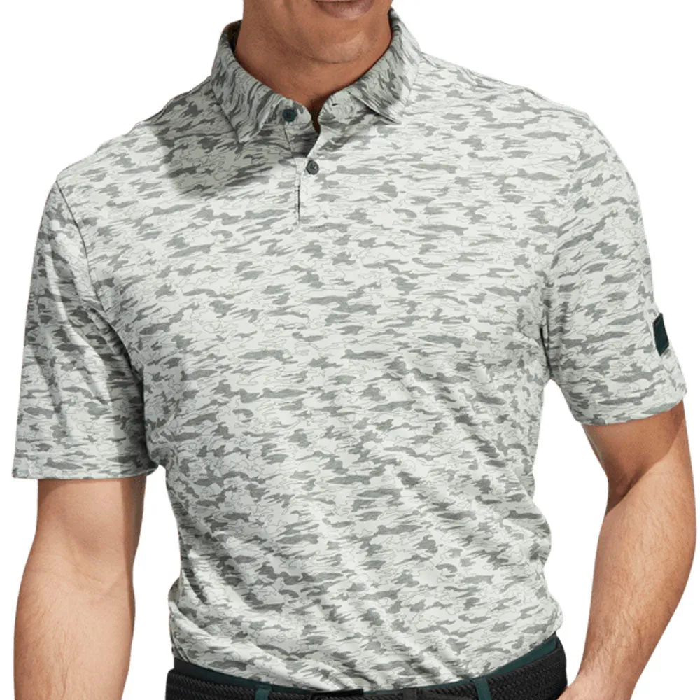 adidas Go-To Camo Polo Shirt - Shadow Green/Linen Green