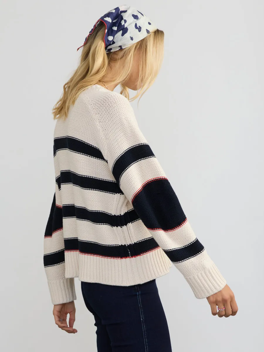 ANGLE SLEEVE PULLOVER