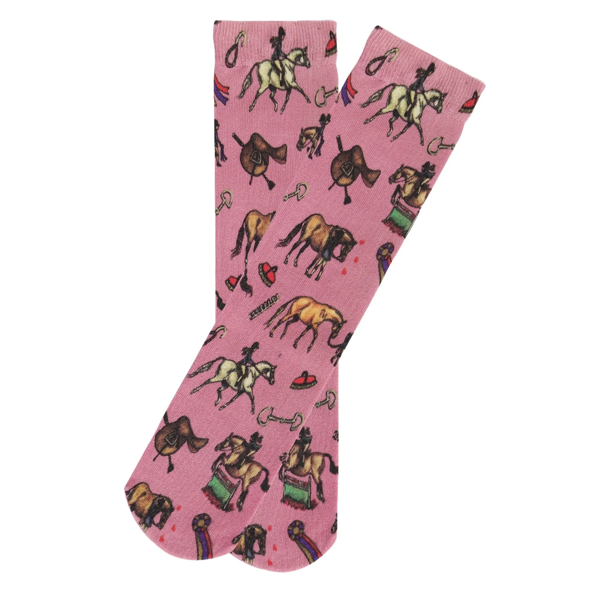 AWST Int'l Children's Lila Hunter Ponies Socks