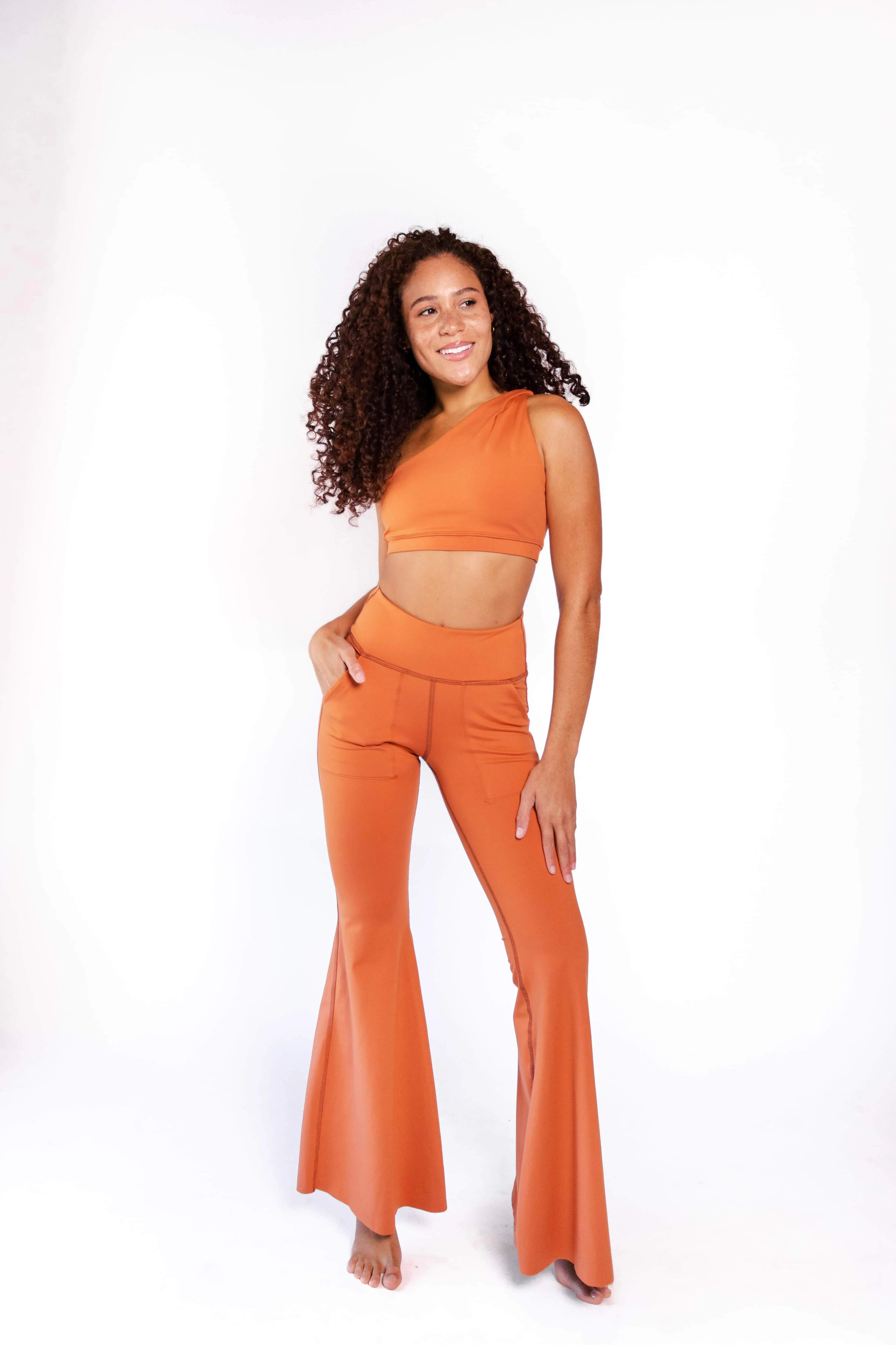 Bell Bottoms 2.0 in Burnt Orange