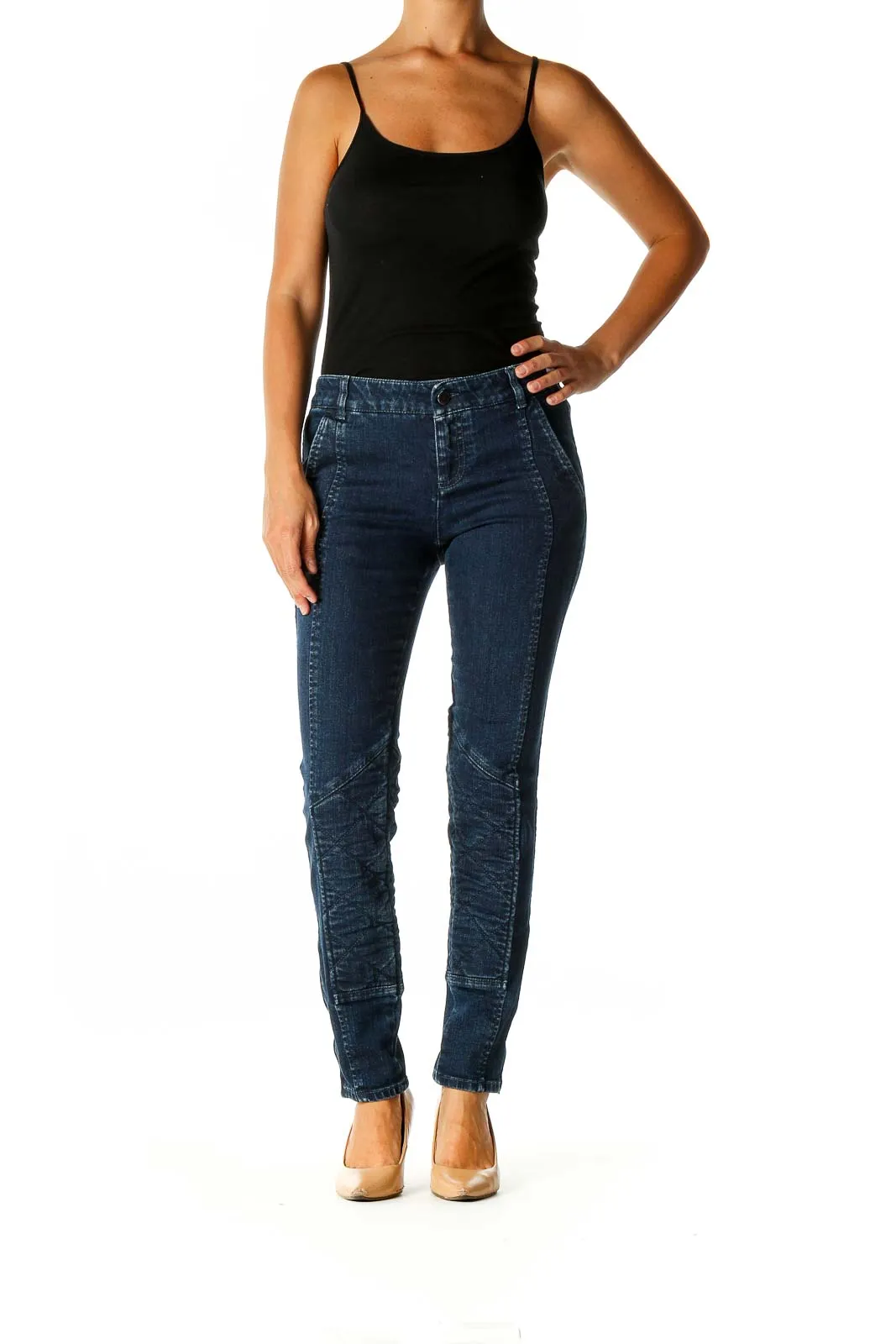 Blue Chic Skinny Jeans