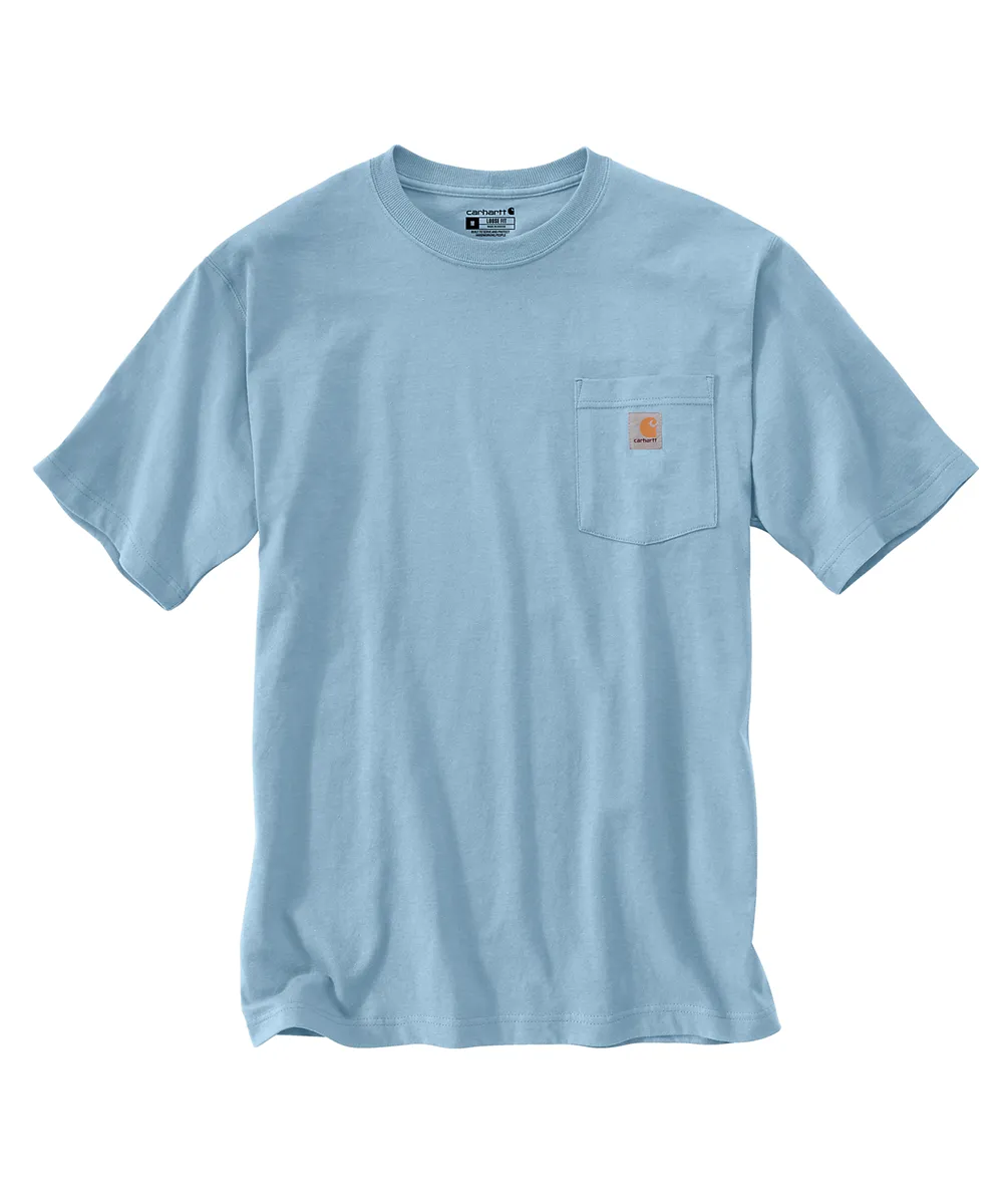 Carhartt Loose Fit "C" Logo Pocket T-shirt - Moonstone