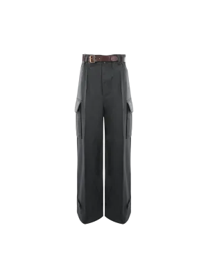 Cassandre Twill Cargo Trousers