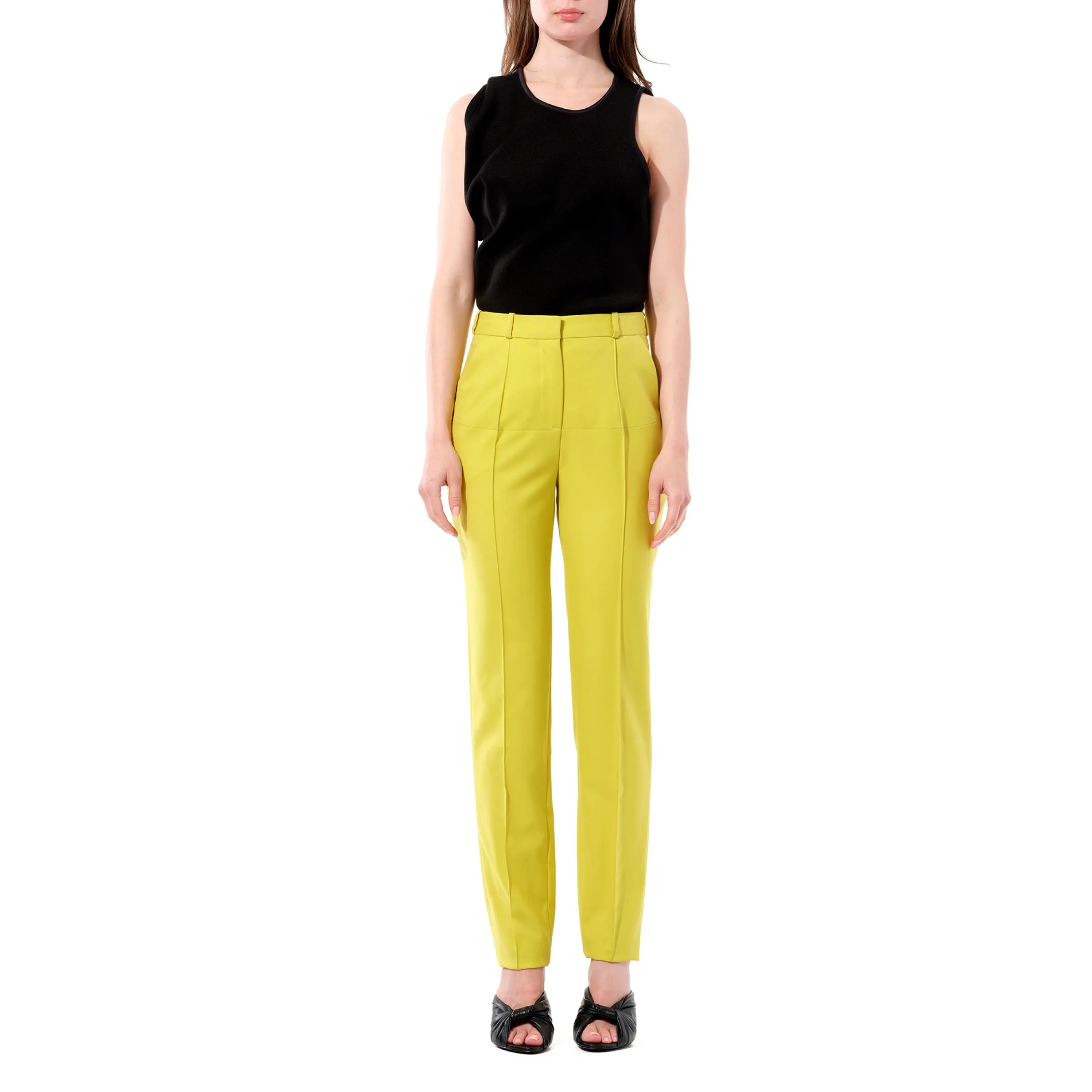 Casual Pants in Yellow