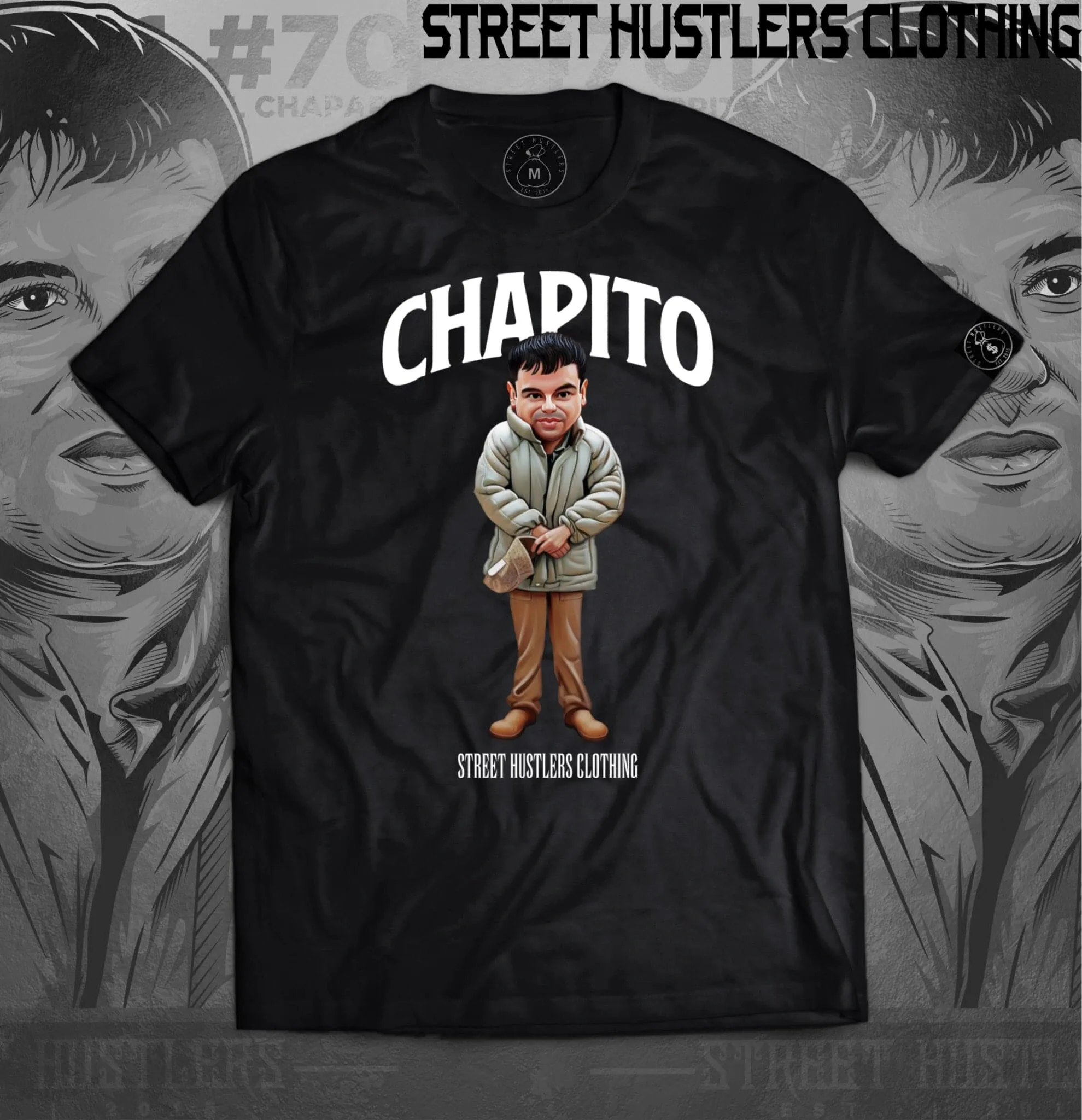 CHAPITO BLK T-SHIRT