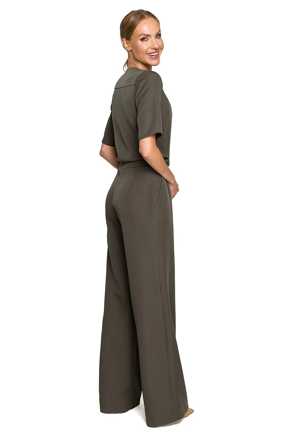 Chic Envelope Trouser Ensemble