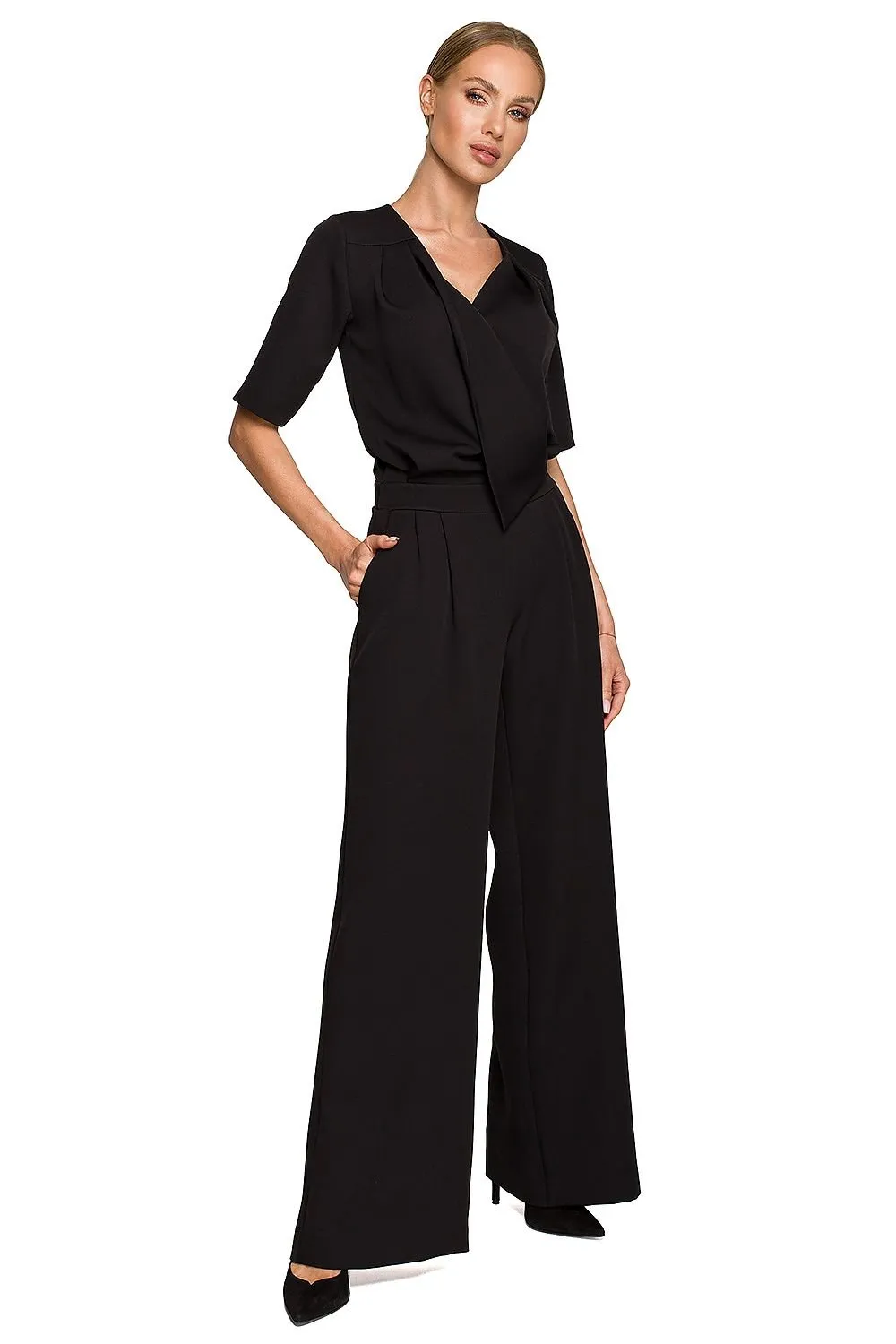 Chic Envelope Trouser Ensemble