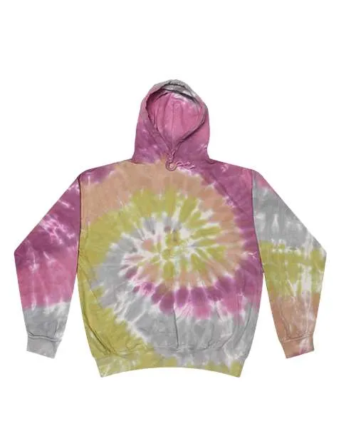 Colortone Men's Tie-Dyed Hooded Sweatshirt