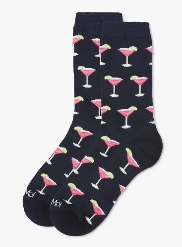 Cosmo, Please! Crew Socks