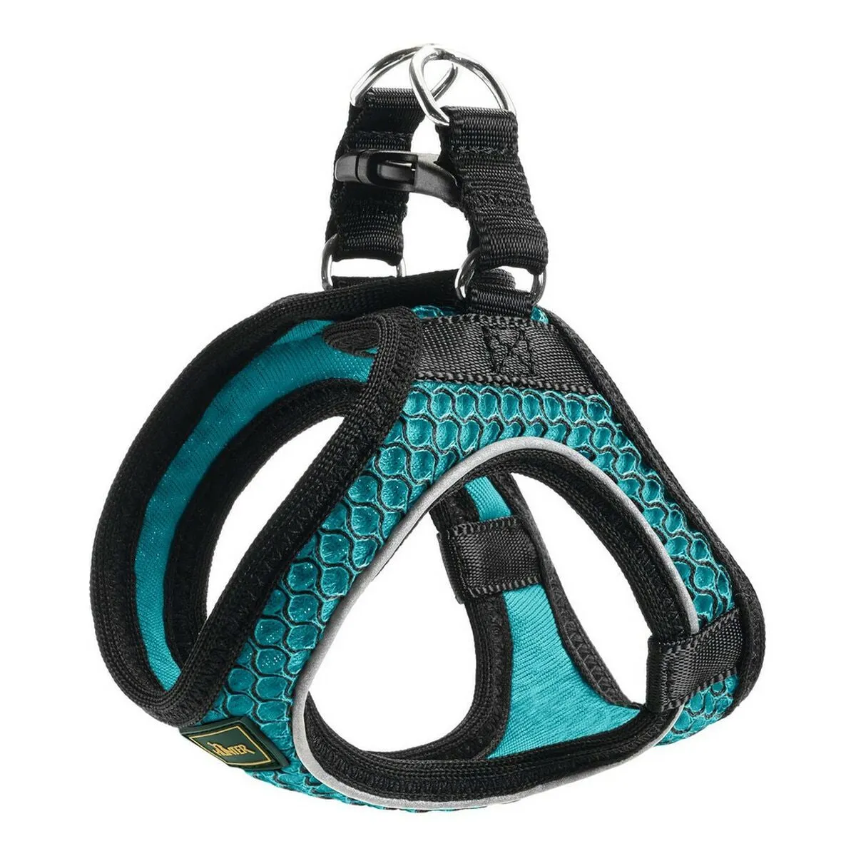 Dog Harness Hunter Hilo-Comfort Turquoise (30-35 cm)