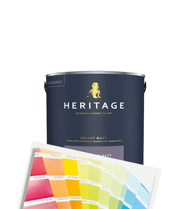 Dulux Heritage Velvet Matt Paint - Tinted Colour Match