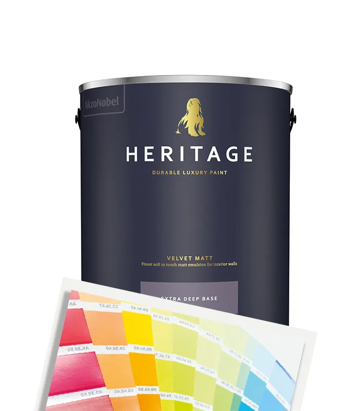 Dulux Heritage Velvet Matt Paint - Tinted Colour Match