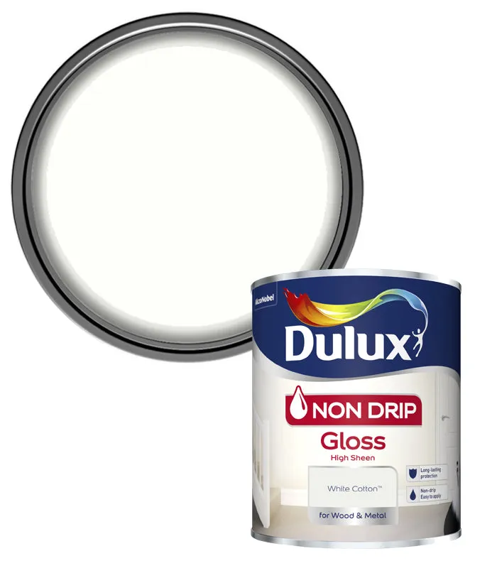 Dulux Non Drip Gloss Paint - 750ml