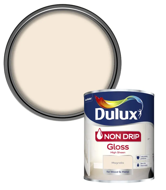 Dulux Non Drip Gloss Paint - 750ml