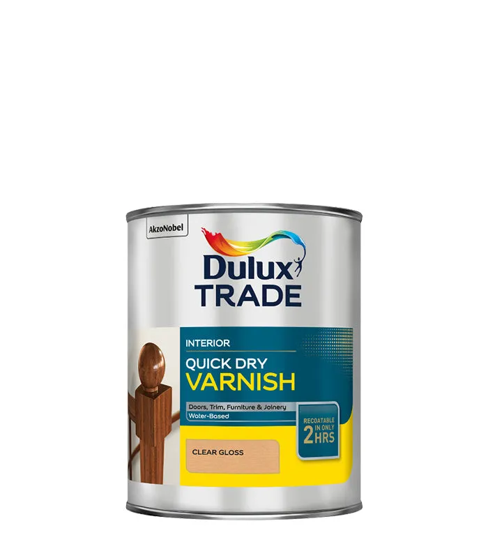 Dulux Trade Interior Quick Dry Varnish