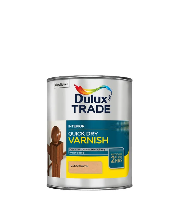 Dulux Trade Interior Quick Dry Varnish