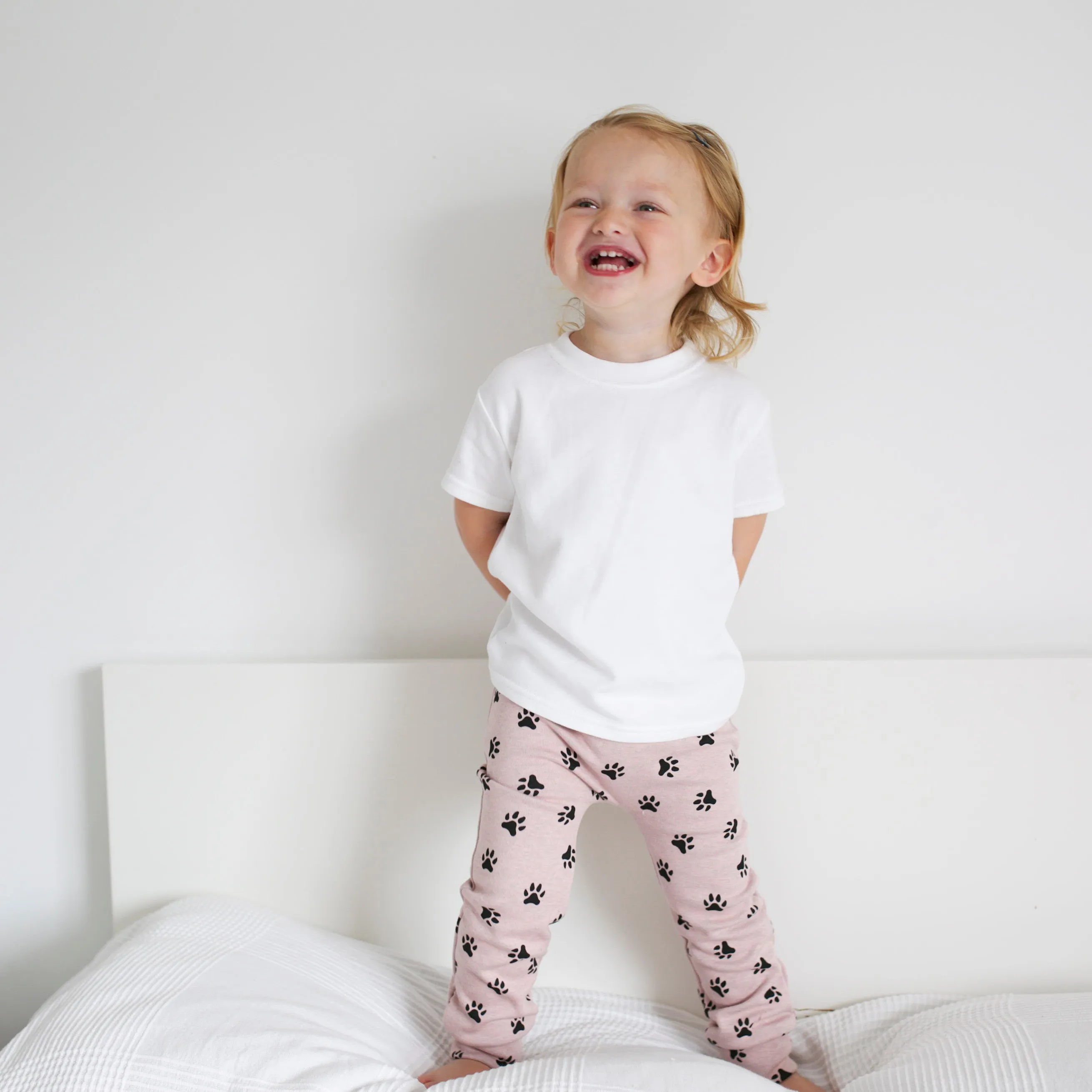 Extra Warm Paw Print Leggings