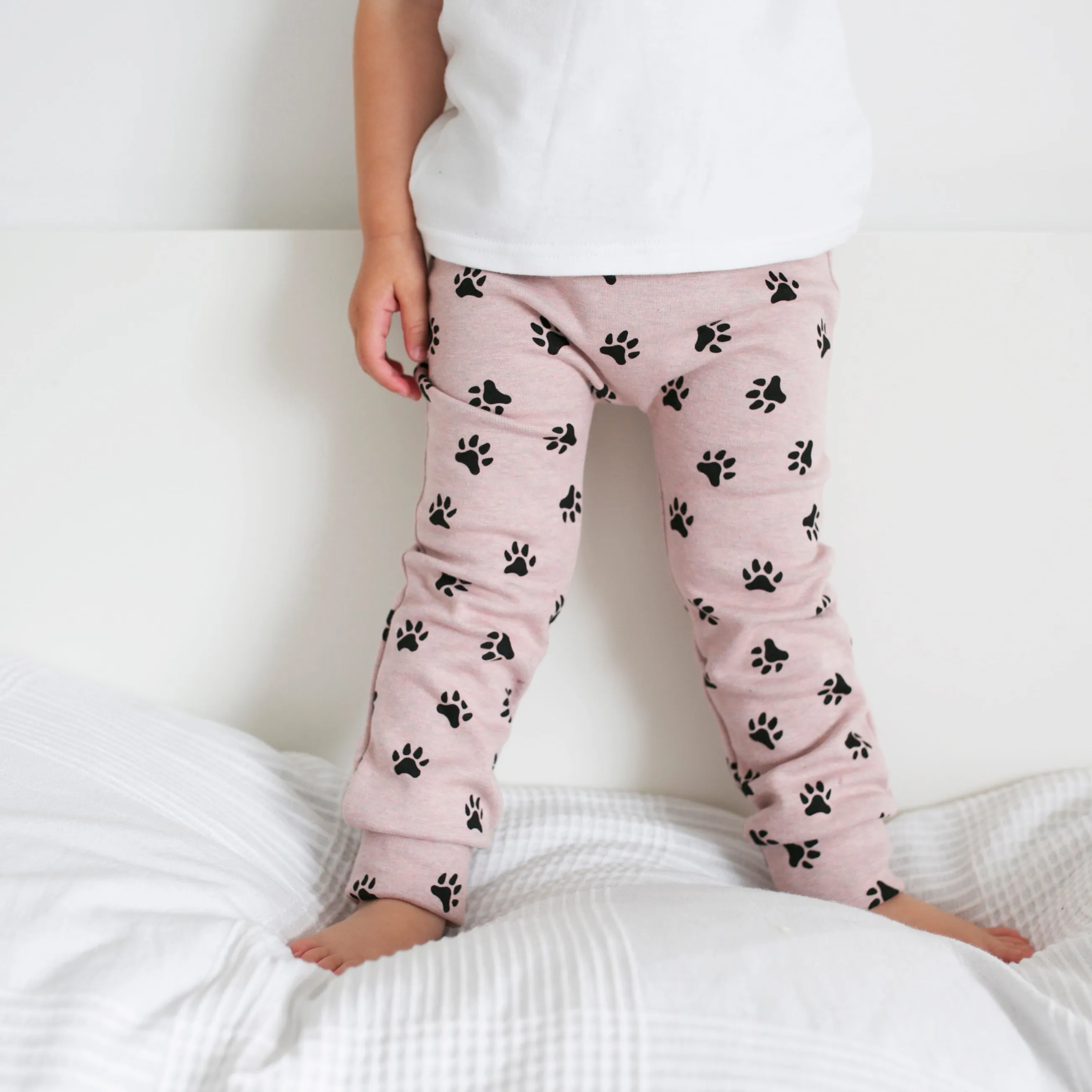 Extra Warm Paw Print Leggings