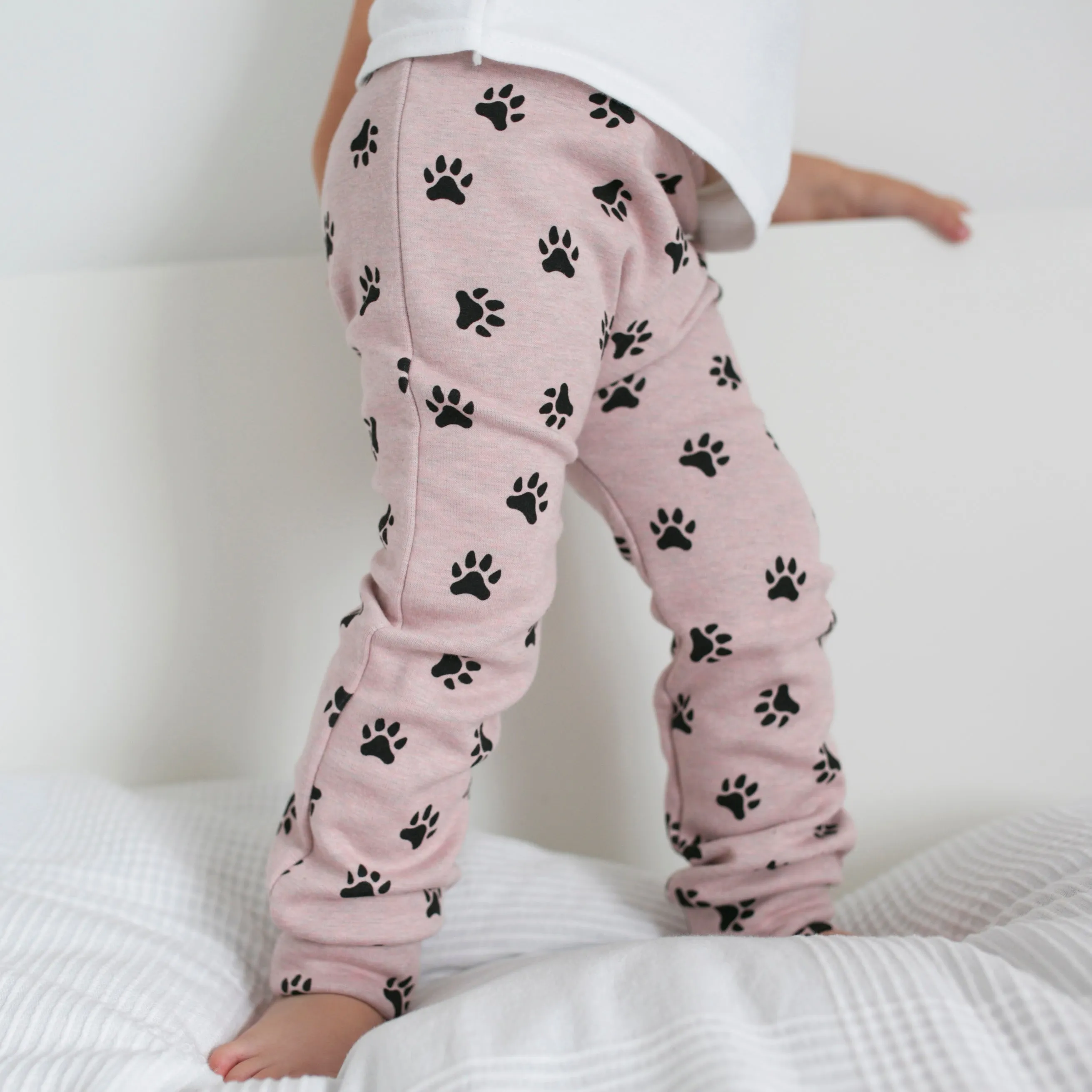 Extra Warm Paw Print Leggings