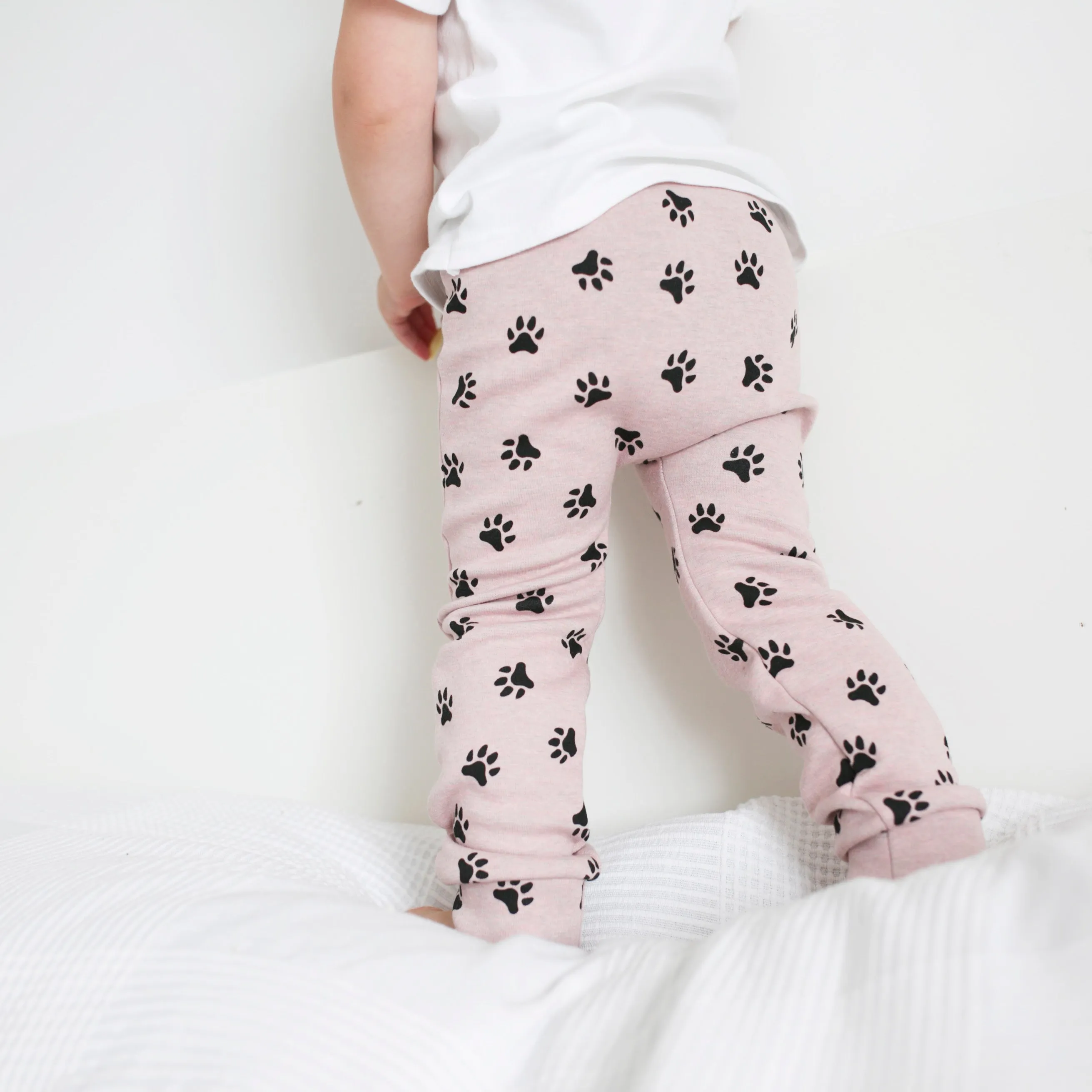 Extra Warm Paw Print Leggings