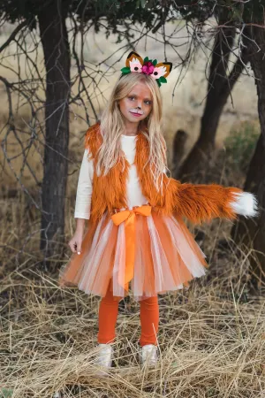 Fuzzy Fox Costume - 4 Piece Set