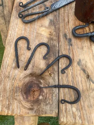 Hand Forged Steel Hooks