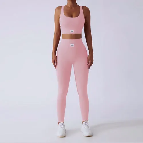 Kye Leggings - Baby Pink