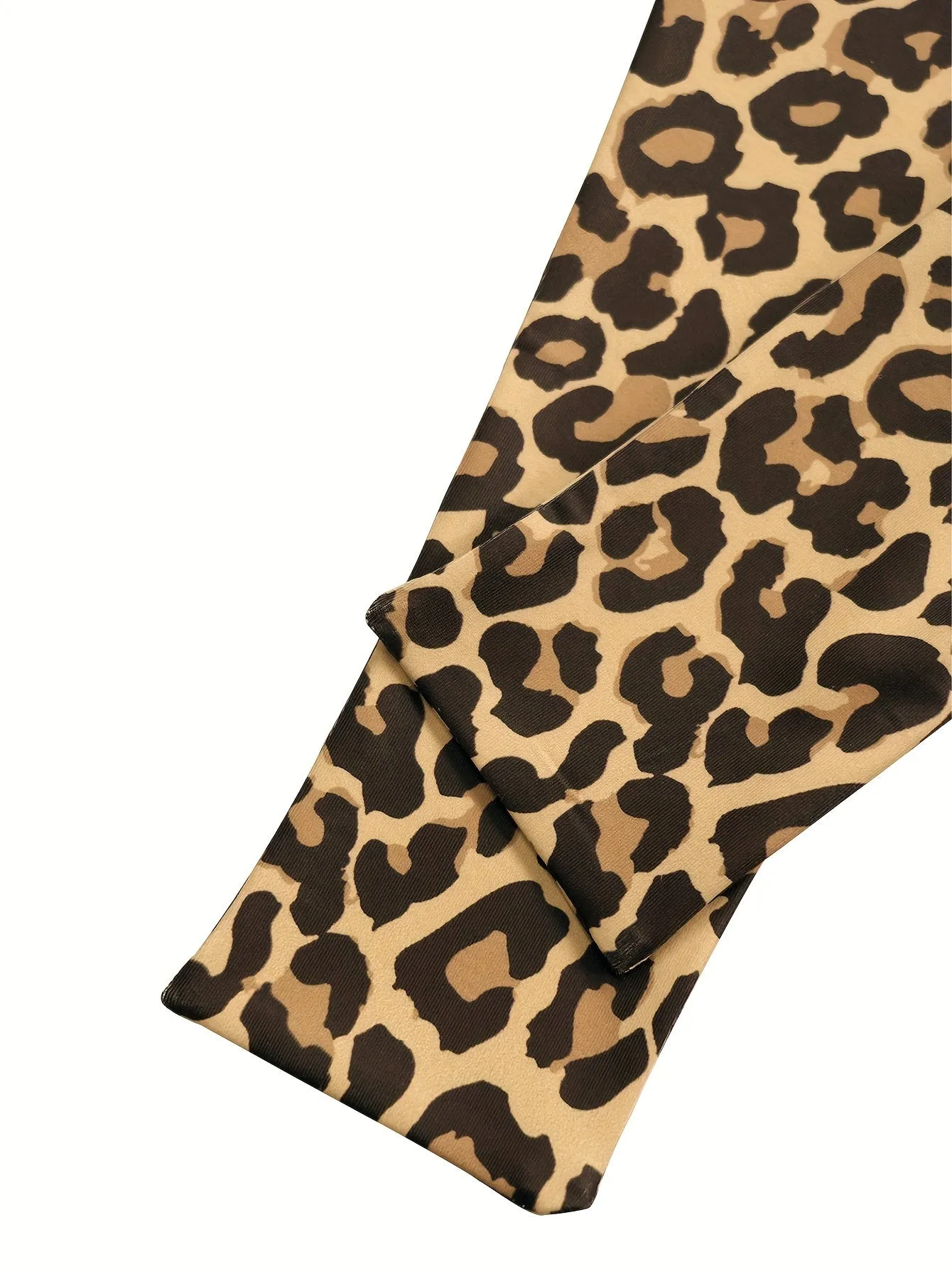 Leopard Chic Yoga Pants