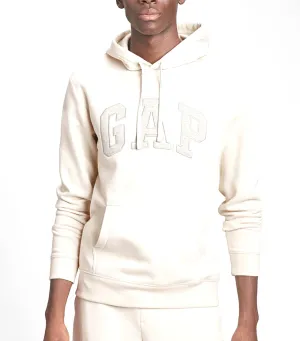 Logo Hoodie Unbleached White