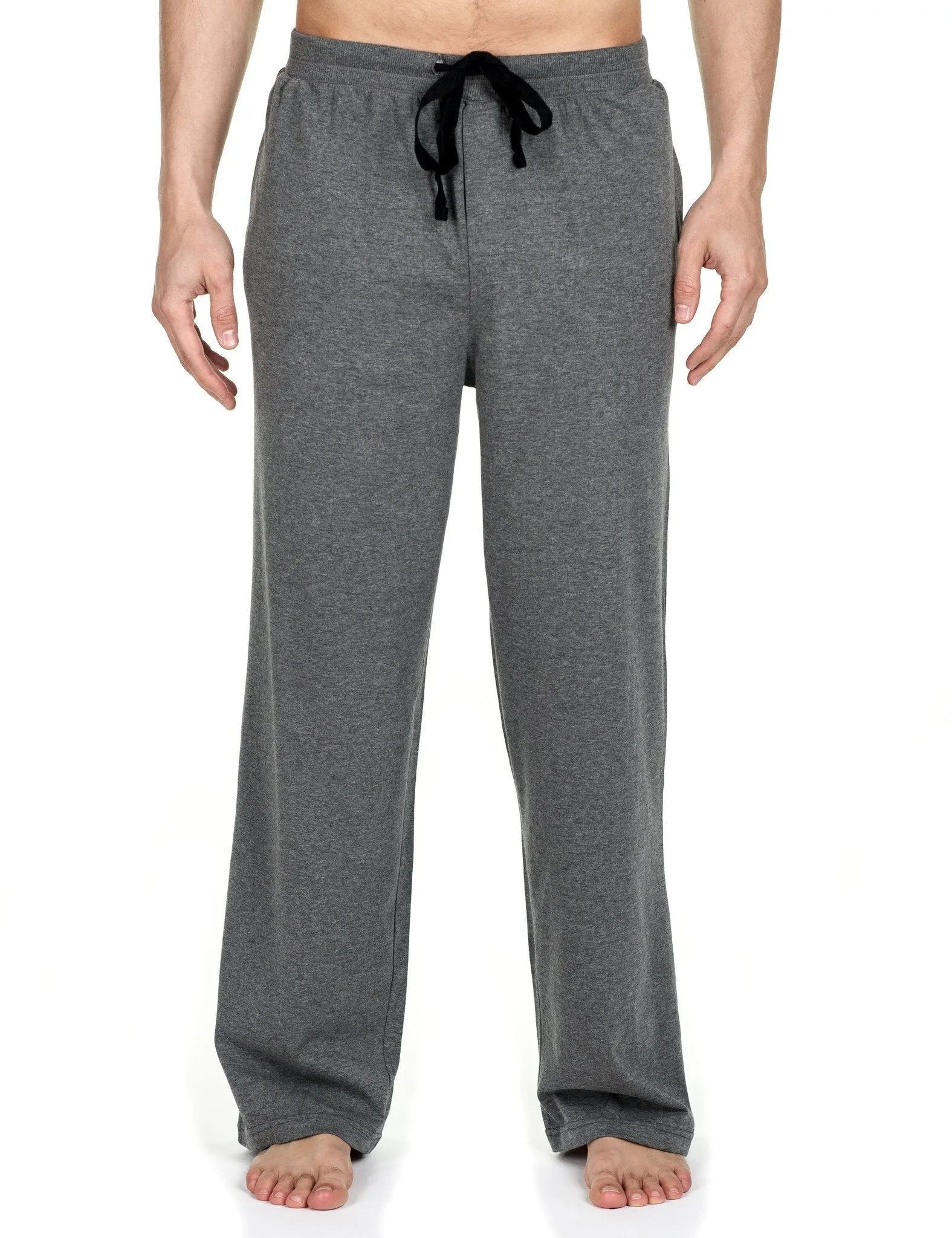 Men's 2-Pack Premium Knit Sleep/Lounge Pants - Charcoal/Black