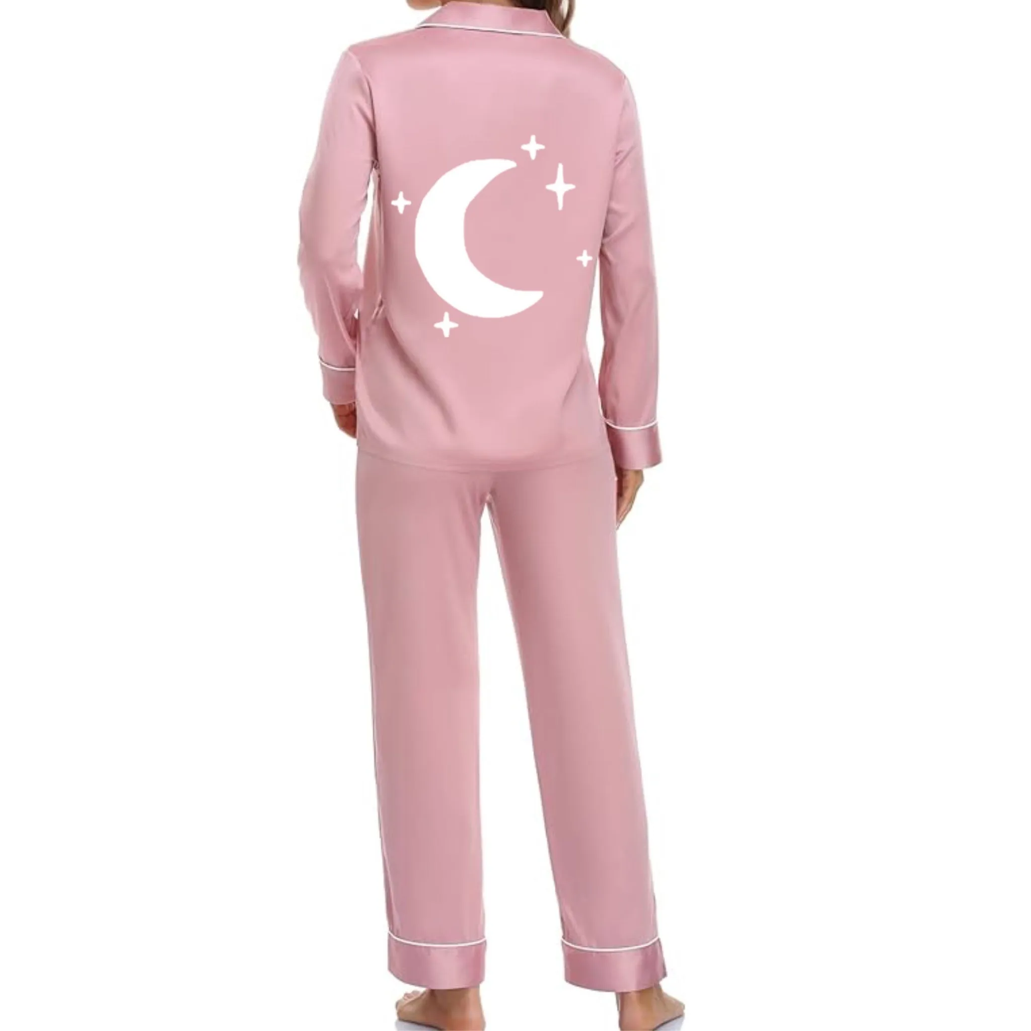 Moon & Stars Pajama Set L/S