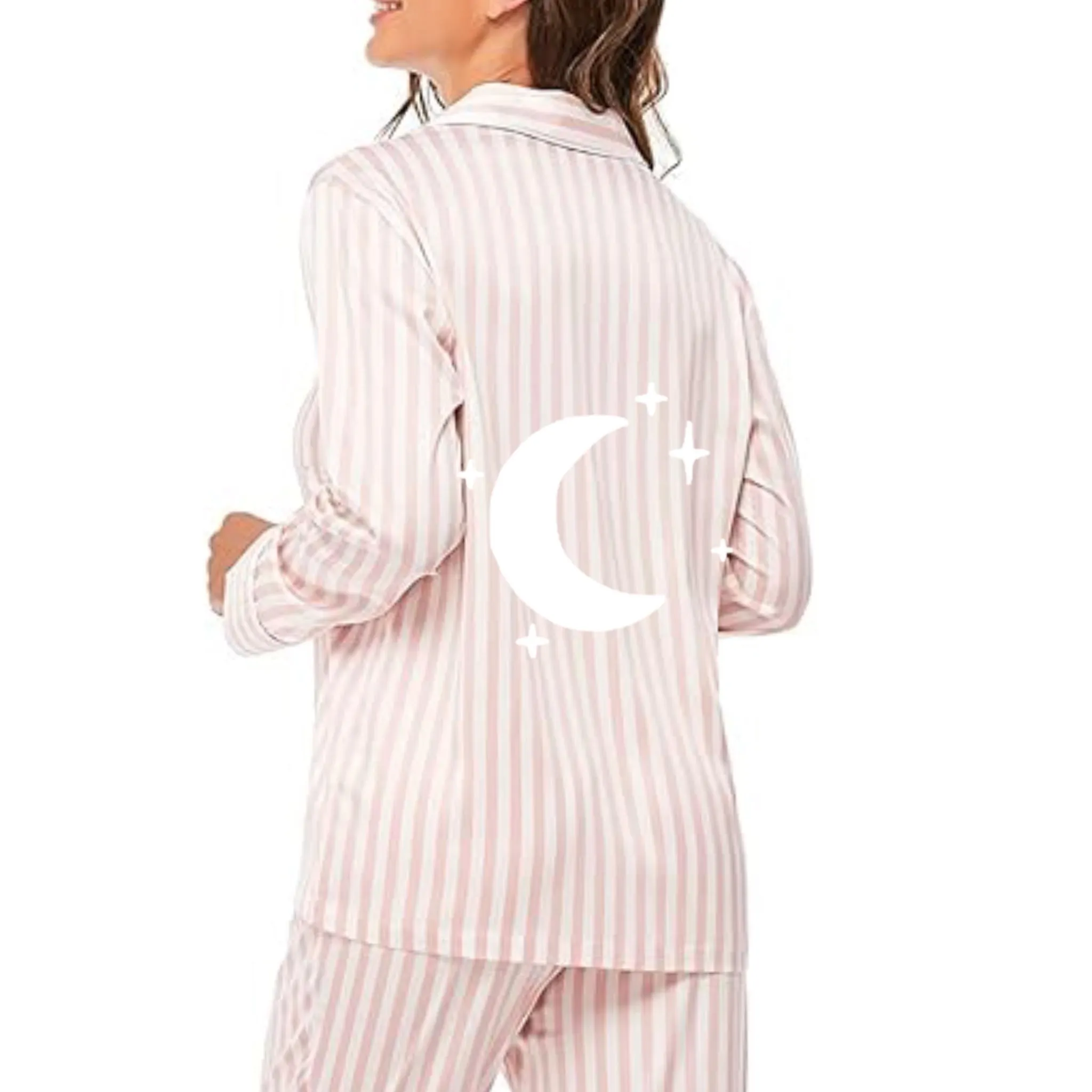 Moon & Stars Pajama Set L/S