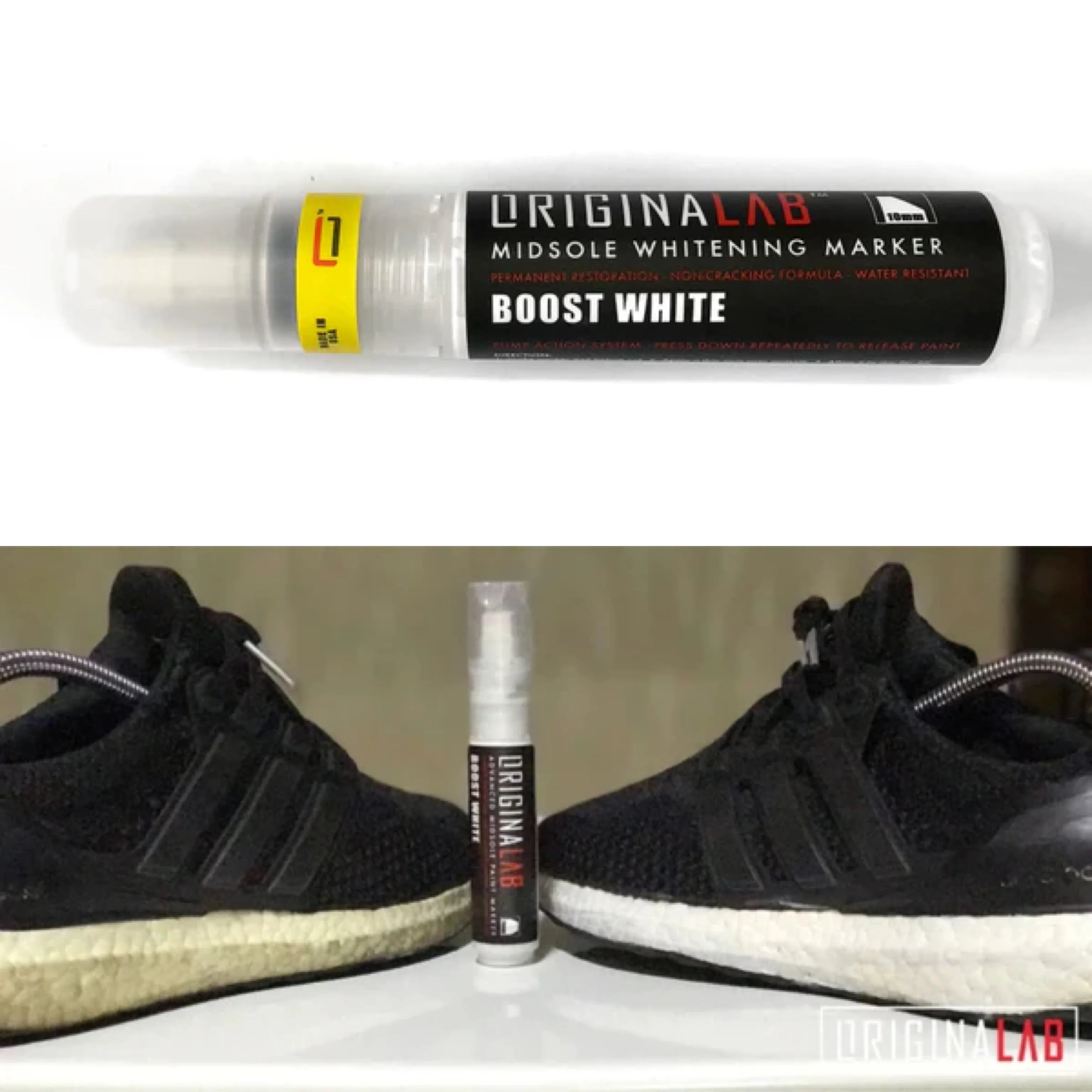 ORIGINALAB Advanced Midsole Whitener Marker Boost White