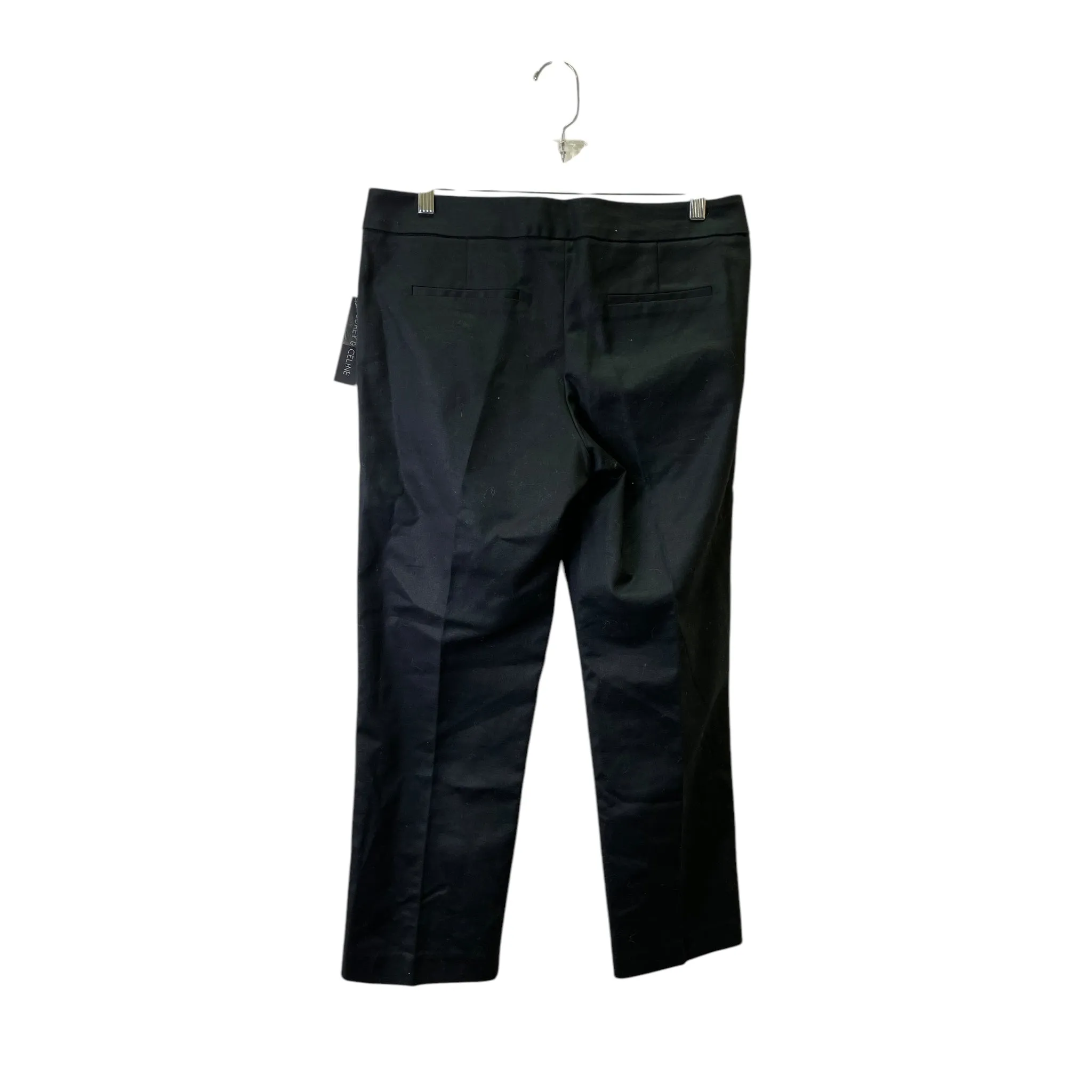 Pants Cropped By Audrey & Celine In Black, Size:8