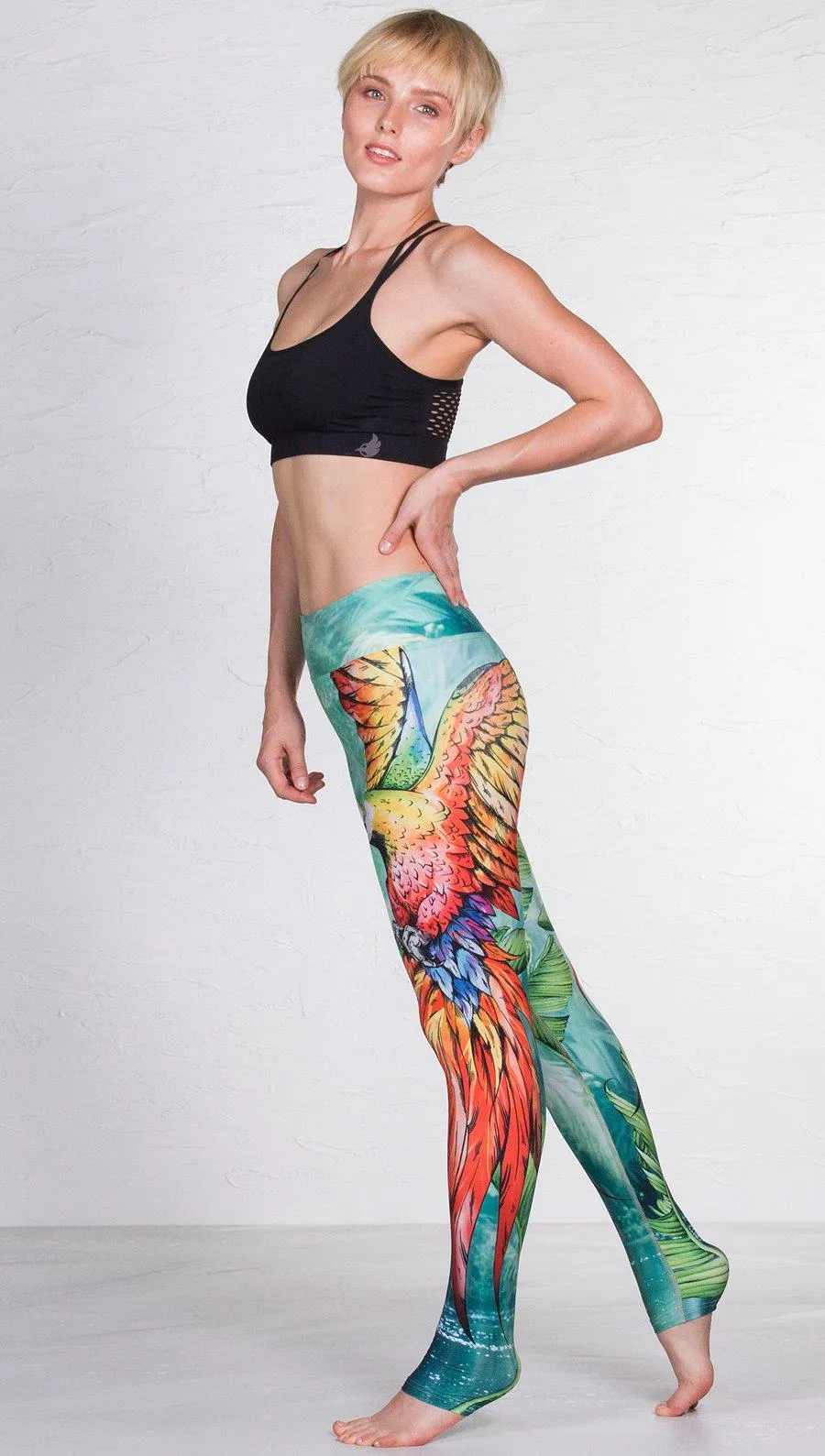 Parrot - Full Length Triathlon Leggings