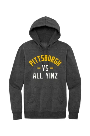 Pittsburgh Vs. All Yinz - Fleece Hoodie