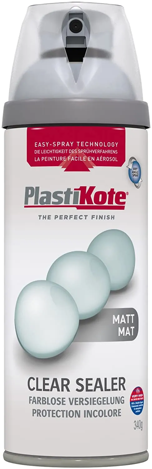 Plastikote Plasti-kote Premium Clear Sealer Matt 400ml