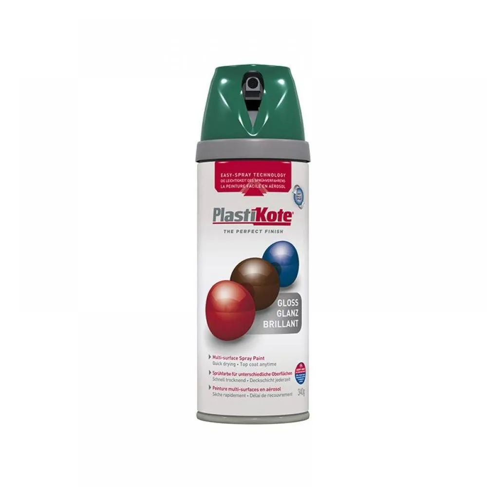 Plastikote Plasti-kote Premium Gloss Lawn Green 400ml