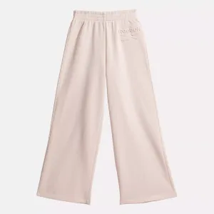 Reebok Wide Leg Fleece Pants - Little Kids