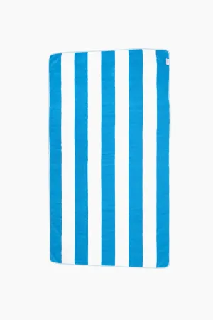 Royal Blue Stripe Beach Towel