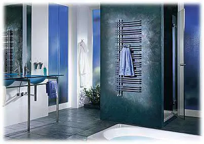 Runtal Versus VTRELD-6923 Hardwired Mounted Towel Warmer - 22.8"w x 68.5"h