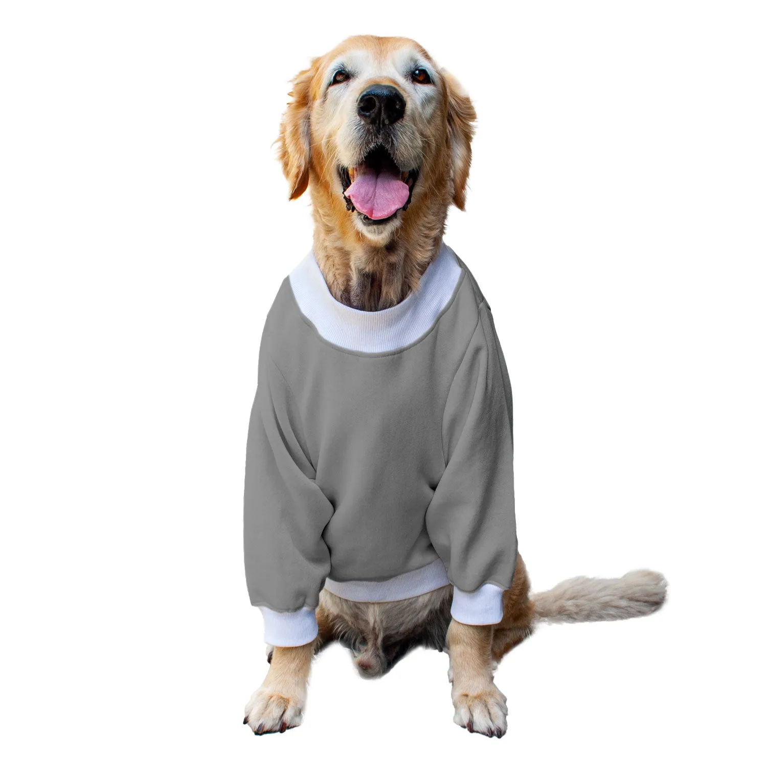 Ruse 'Basics' "Dogzilla" Printed Crew Neck Full Sleeve Sweatshirt For Dogs