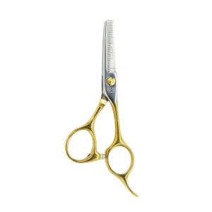 Tauro Pro Line Janita Plungė Stainless Steel Pro Shears Thinning Scissors Short Ergonomic Extremally Sharp For The Right-Handed, 28 teeth