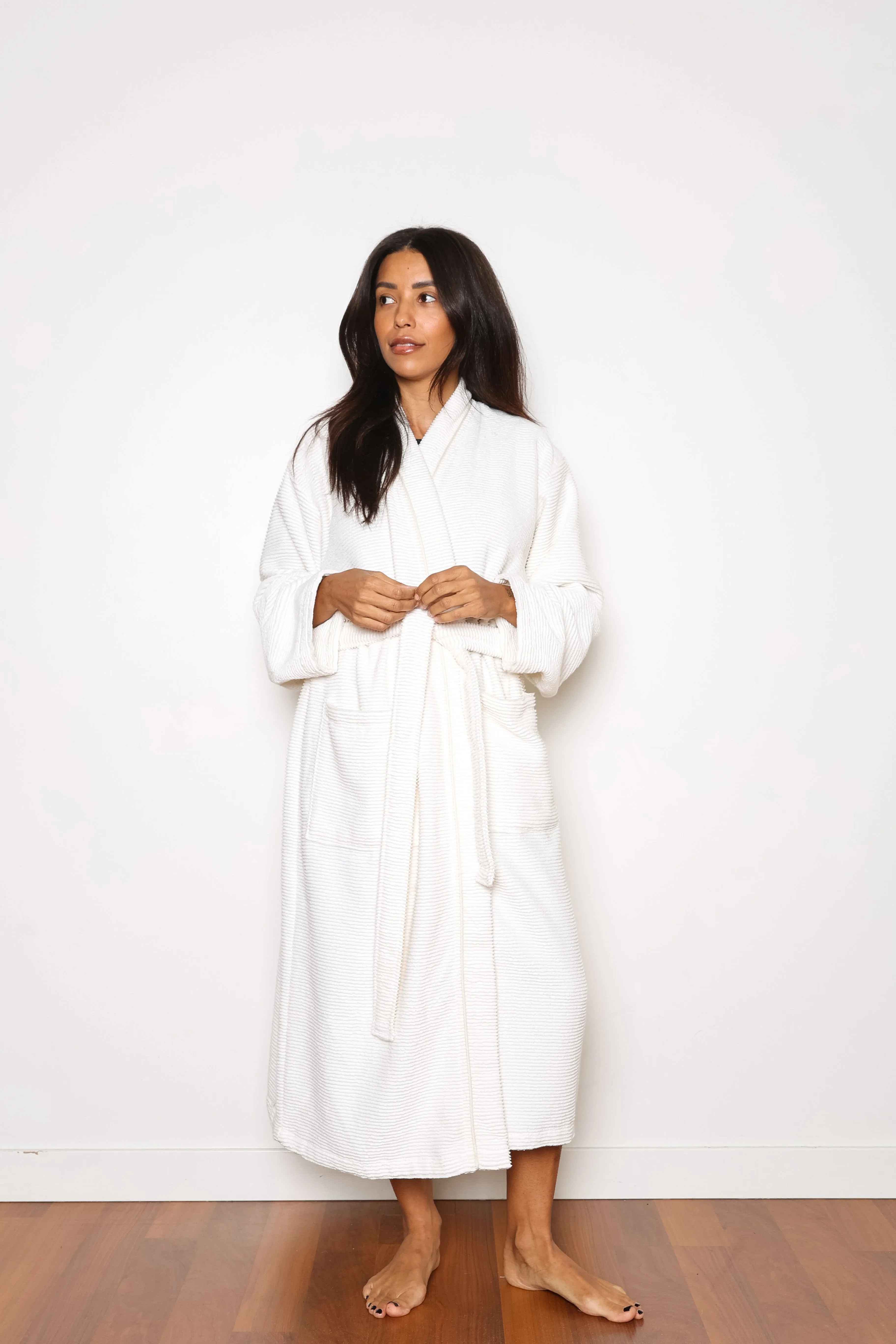 THE ARNET | Ribbed Terry Robe Series