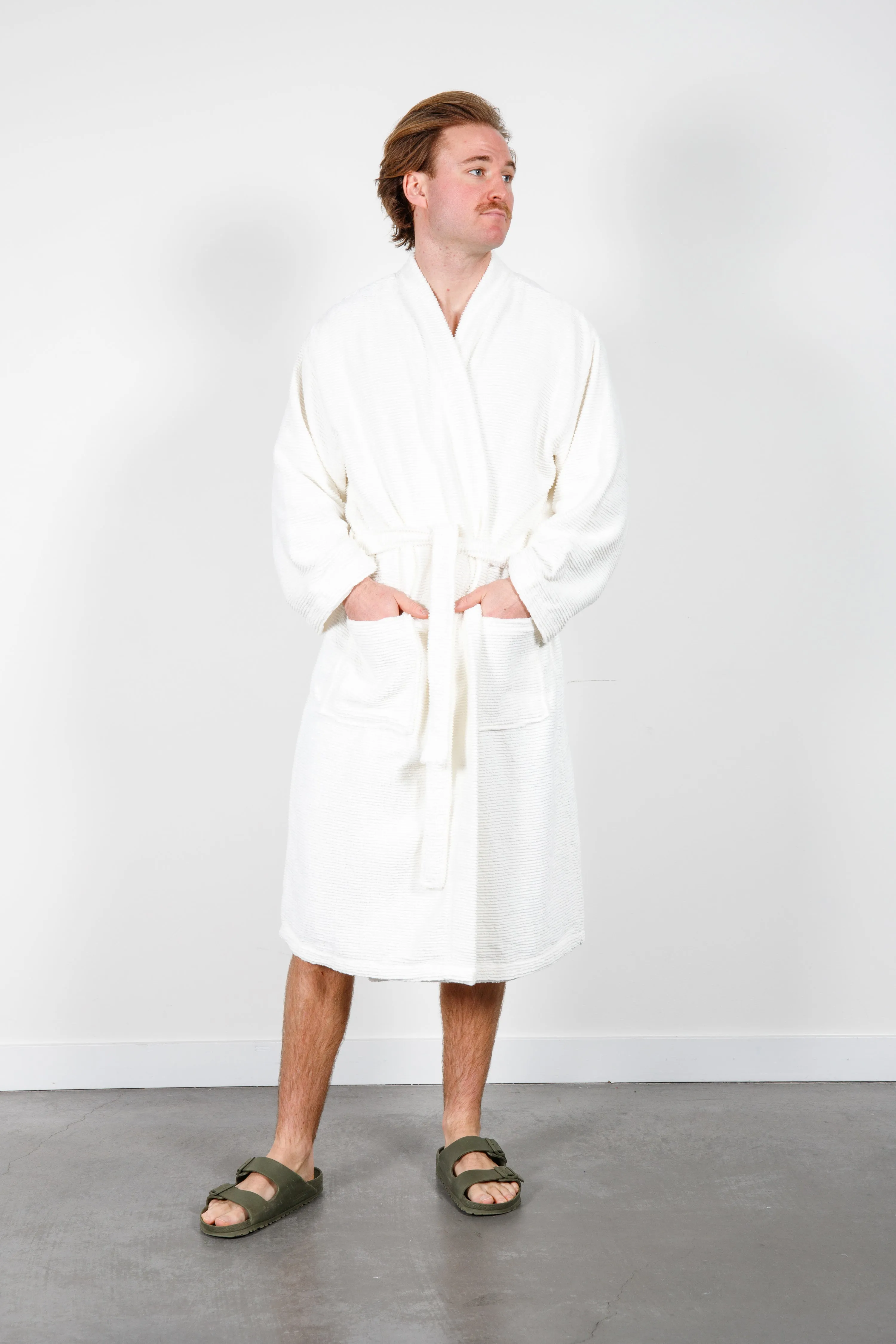 THE ARNET | Ribbed Terry Robe Series