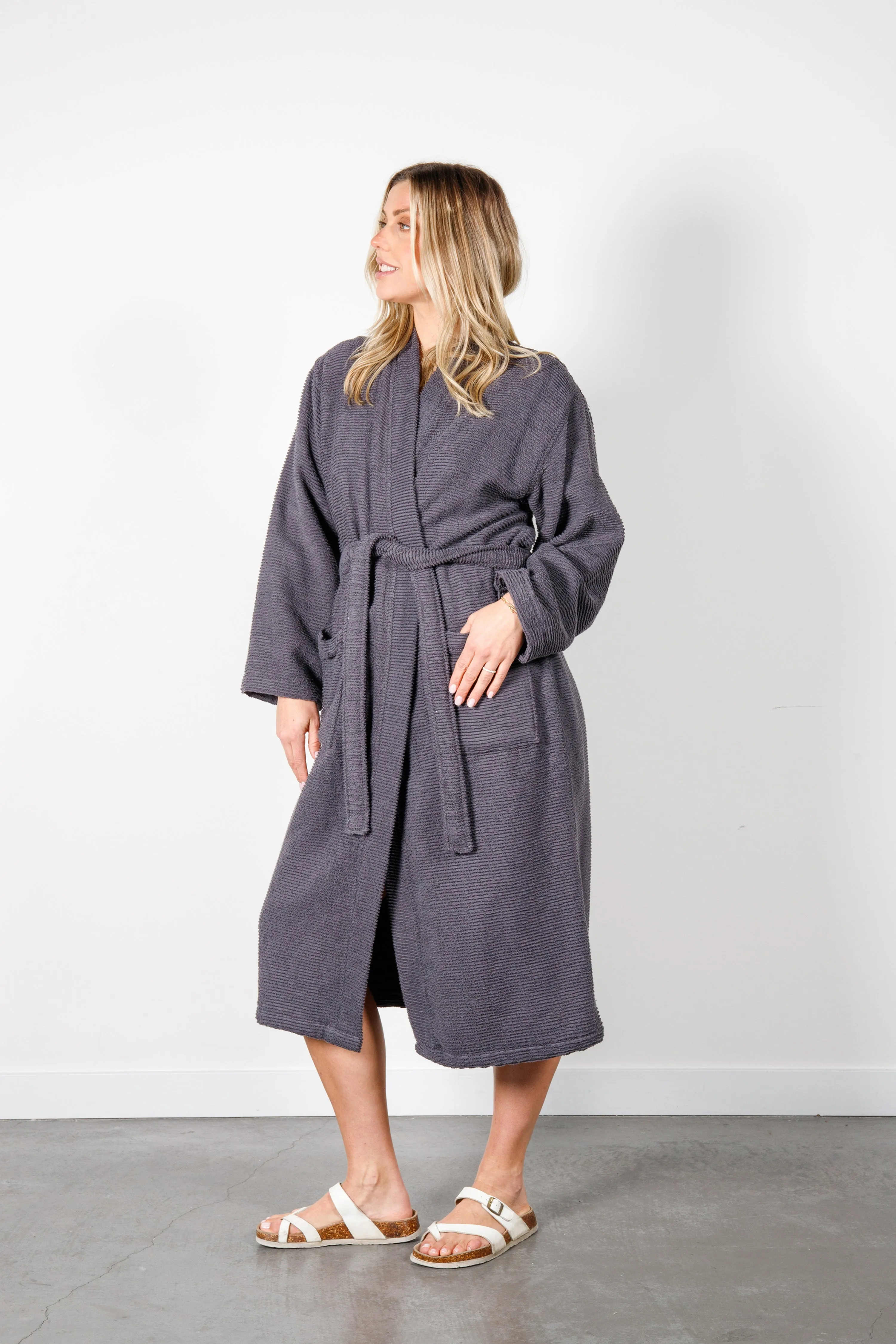 THE ARNET | Ribbed Terry Robe Series