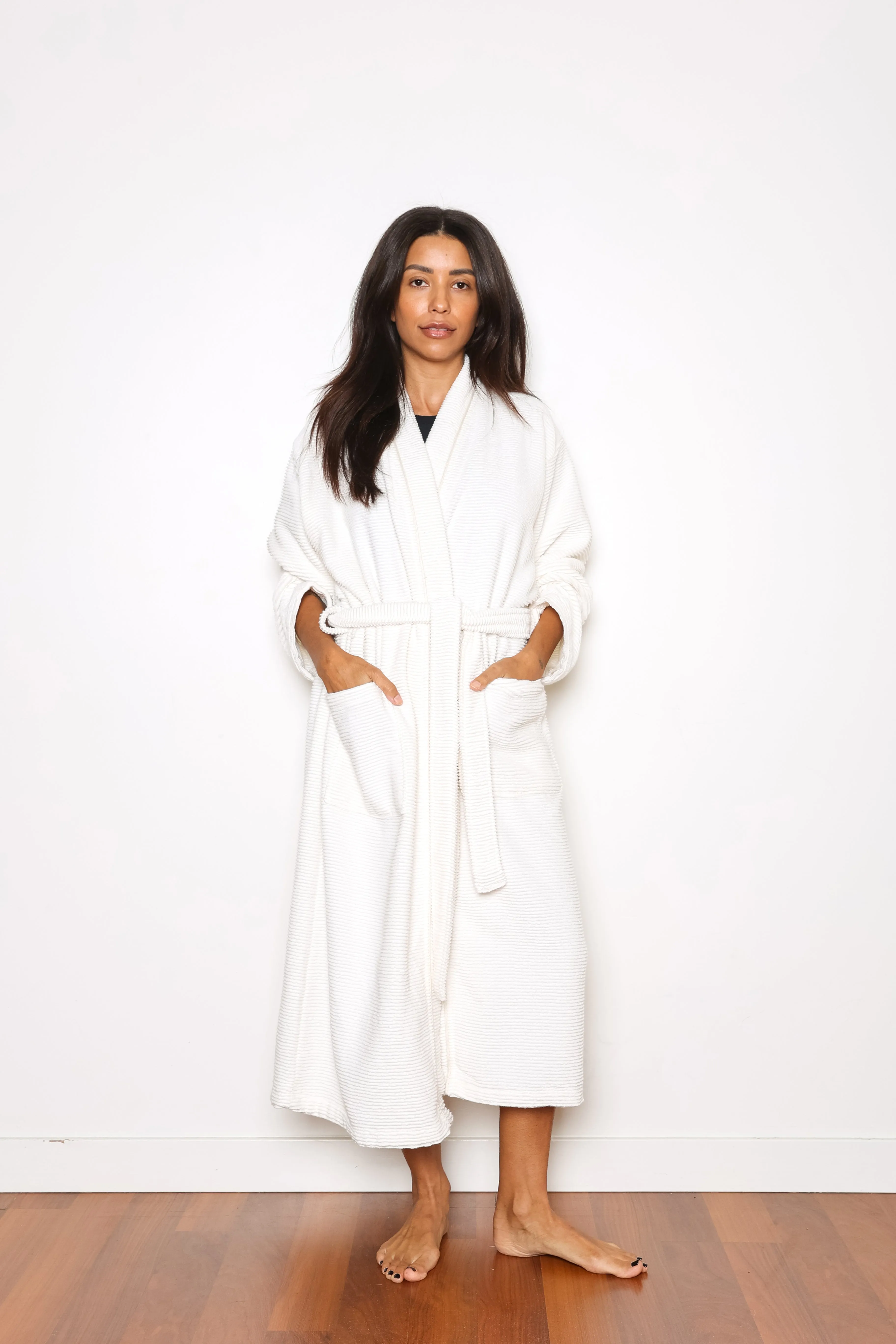 THE ARNET | Ribbed Terry Robe Series