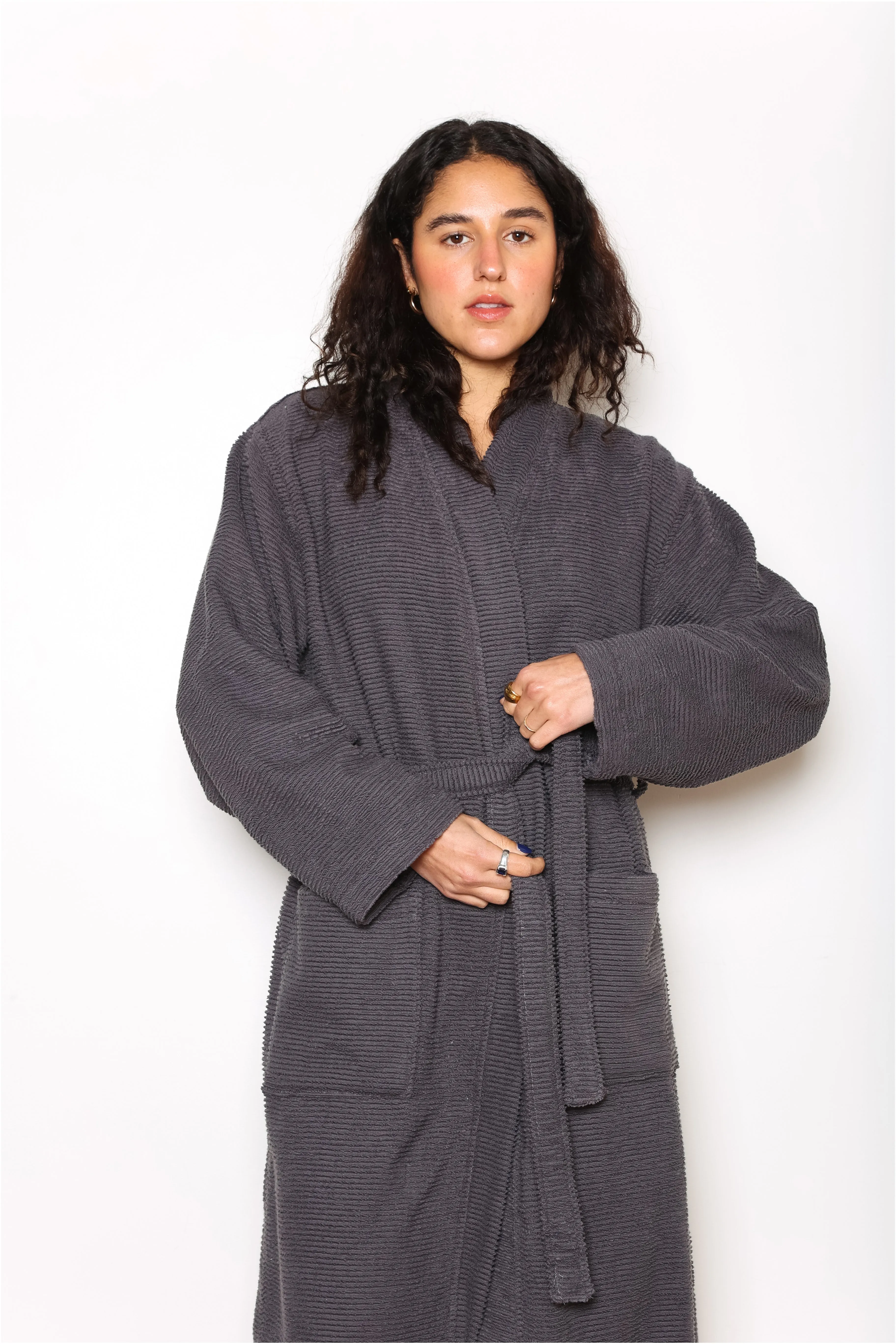 THE ARNET | Ribbed Terry Robe Series