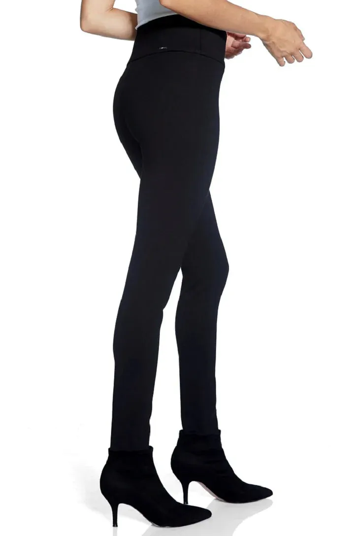 UP! Ponte Illusion Legging Black - 66024UP